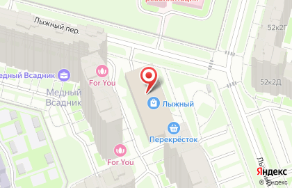 Перекресток в Приморском районе на карте