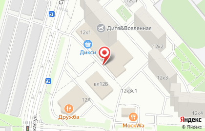 Сеть магазинов автотоваров и запчастей Autodoc.ru на Суздальской улице на карте