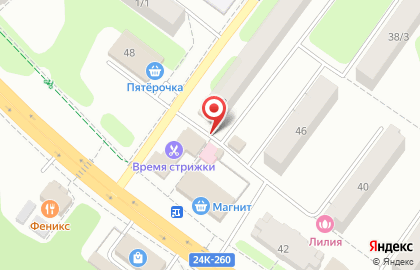 Парикмахерская в Иваново на карте