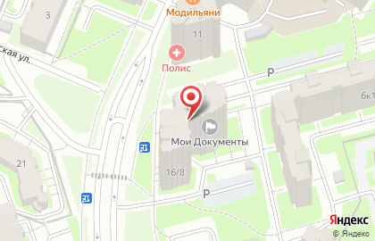 Ремонтная мастерская на Новоколомяжском проспекте на карте