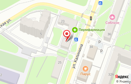 Аптека 59 плюс в Перми на карте