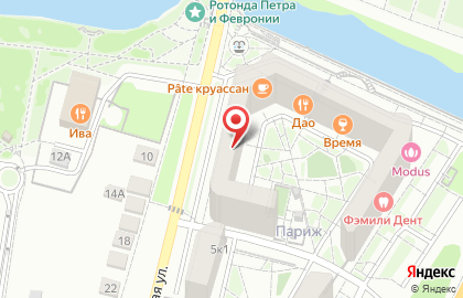 Барбершоп BORODACH на Харьковской улице на карте