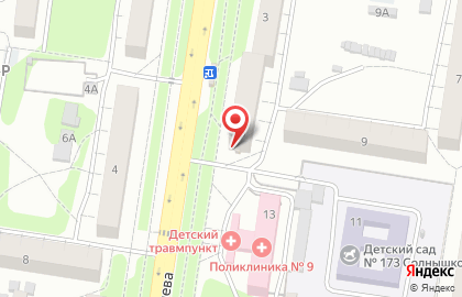 Аптека Алтфарм в Индустриальном районе на карте