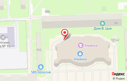 Сервисный центр DNS на проспекте Ветеранов, 101 к 1 на карте