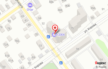 Компания по производству чулочно-носочных изделий Фабрика Носков на улице Володарского на карте