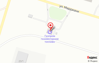 Сеть АГНКС Газпром на Окружном шоссе на карте