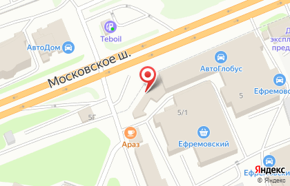 Компания по производству и продаже дубликатов государственных номеров Авантаж на Московском шоссе на карте