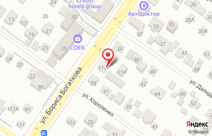 Ритуальное агентство Свет на улице Бориса Богаткова на карте