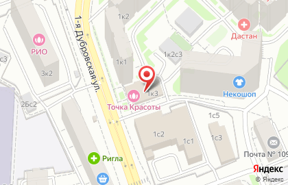 Сервисный центр Сварог на 1-й Дубровской улице на карте