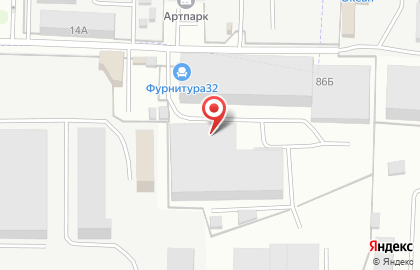 Столовая в Брянске на карте