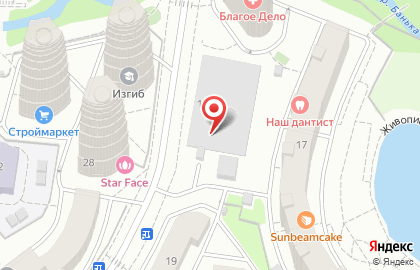Ресторан Грузинские каникулы на метро Мякинино на карте
