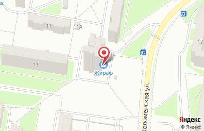 Магазин зоотоваров Айболит в Автозаводском районе на карте