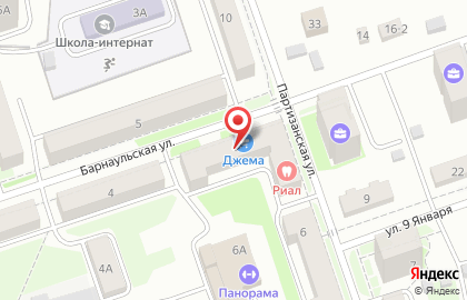 Магазин мясной продукции Вкусная жизнь на Партизанской улице на карте