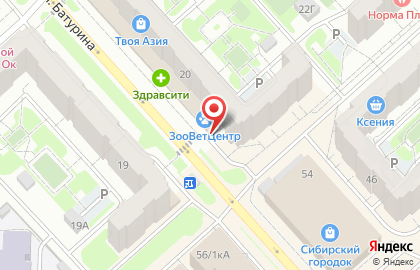 РусГидро в Красноярске на карте