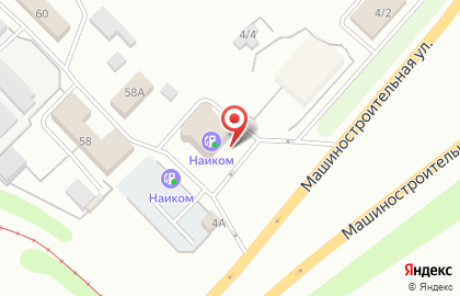Наиком на карте