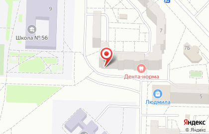 Аптека Комран в Орджоникидзевском районе на карте