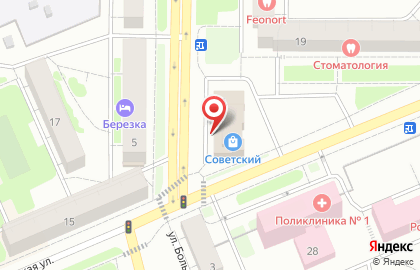 Оптика в Берёзовском на карте