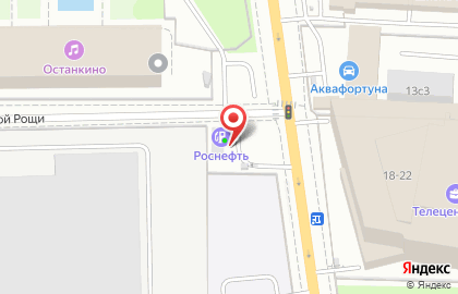 АЗС Роснефть на Новомосковской улице на карте