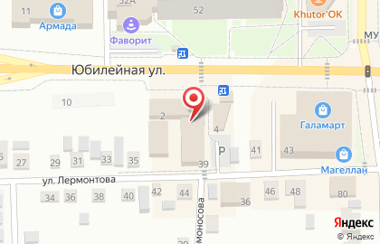 ОАО Банкомат, Лето Банк на Юбилейной улице на карте