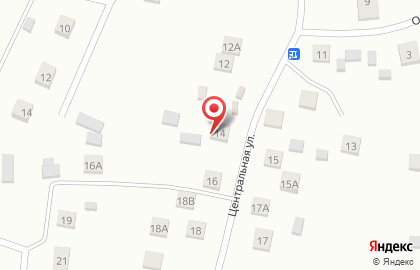 Продуктовый магазин на Центральной, 12Б на карте