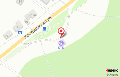 КТК на Костромской улице на карте