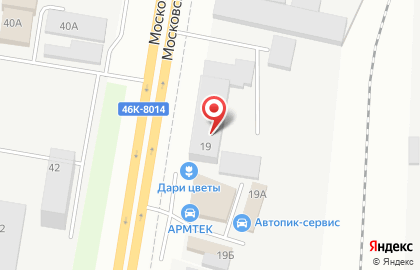 АВТО3Н на Московском шоссе на карте