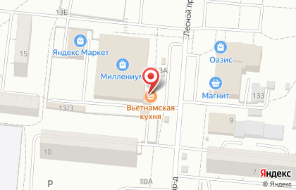 Экспресс-кафе вьетнамской кухни в Кировском районе на карте