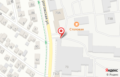 Сауна Лазурная на Острогожской улице на карте