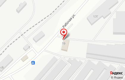 Торговая компания Impex Electro на Рабочей улице на карте