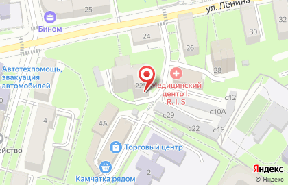 Общежитие в Смоленске на карте