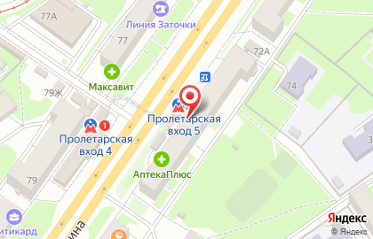 Оптика добрых цен на проспекте Ленина на карте
