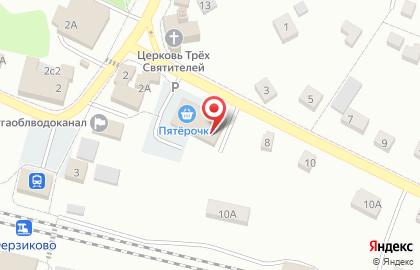 Супермаркет Пятёрочка на улице Победы на карте