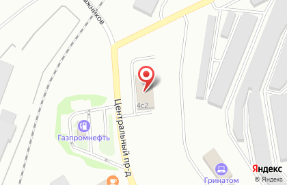 Центральный, автокомплекс в Центральном проезде на карте
