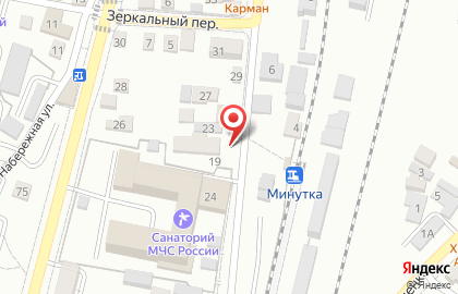 Продуктовый магазин в Кисловодске на карте