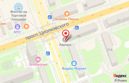 Комиссионный магазин Аврора в Нижнем Новгороде на карте