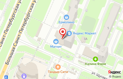 Бистро на Большой Санкт-Петербургской улице на карте
