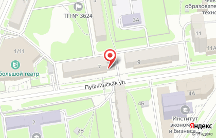 Аптека Двина в Железнодорожном районе на карте