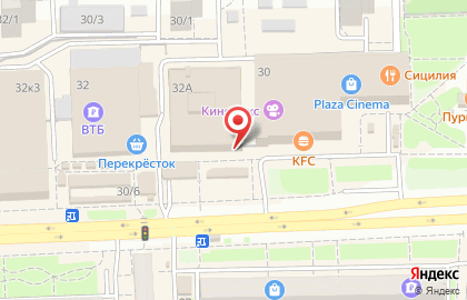Ресторан быстрого обслуживания Макдоналдс на Коммунистическом проспекте на карте