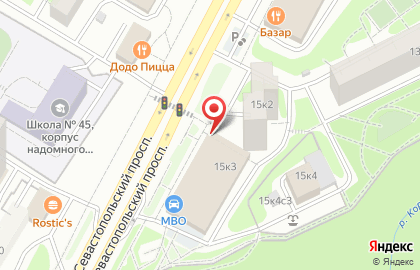 Страховая компания СберСтрахование на Севастопольском проспекте на карте