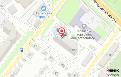Рассвет, ООО на Мичуринской улице на карте