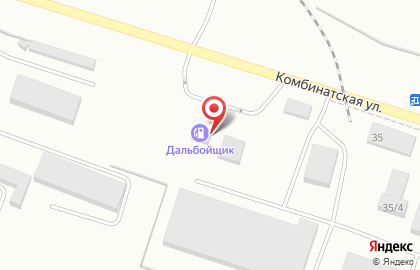 Сибирьгаз Сервис на Комбинатской улице на карте