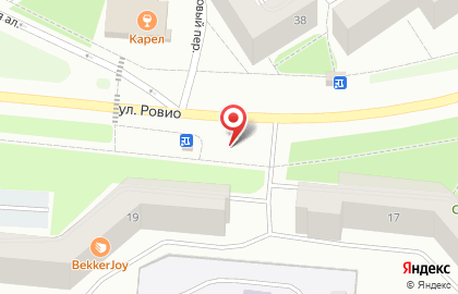 Киоск по продаже фруктов и овощей в Петрозаводске на карте