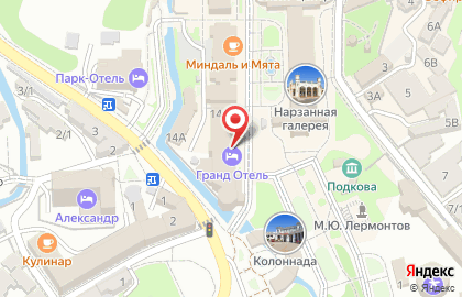Салон-парикмахерская Весна в Кисловодске на карте