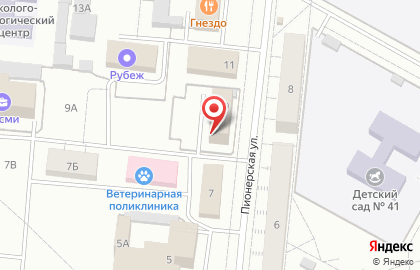 Развитие в Иркутске на карте