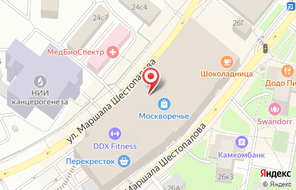 Банкомат Интерпрогрессбанк на Каширском шоссе, 26 на карте