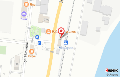 EKG на Набережной улице на карте