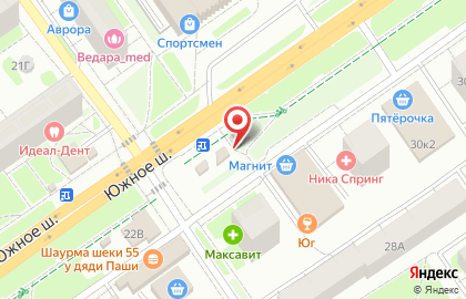 МТС в Автозаводском районе на карте