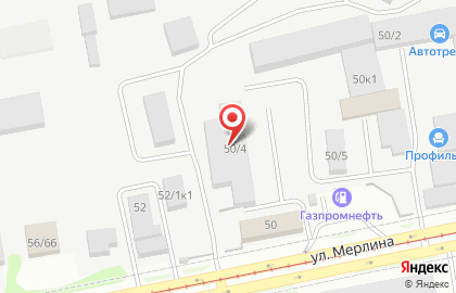 Мик на улице Петра Мерлина на карте