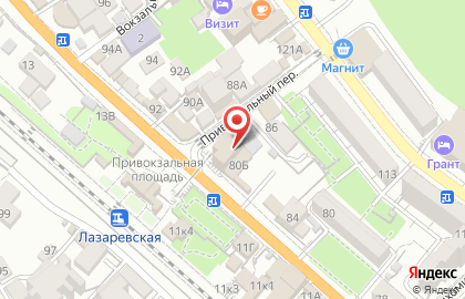 Центр мобильной связи Связной в Лазаревском районе на карте