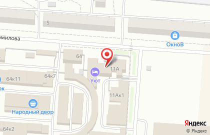 Продуктовый магазин Корзиночка в Челябинске на карте